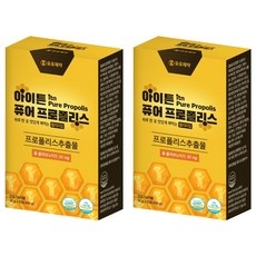 유유제약 아이튼 퓨어 프로폴리스 젤리 15p, 300g, 2개