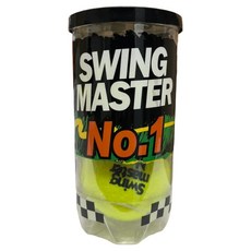 티라노스포츠 스윙마스터 테니스 시합구 2p, 옐로우, 1개