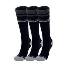 Columbia 哥倫比亞 Mountain氣墊及膝襪 CBCMTNSS 3雙組, BK/GY