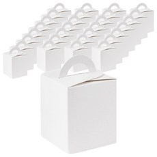 화이트 동글 손잡이 상자, 1호, 40개입