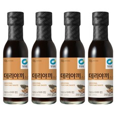 청정원 데리야끼 소스, 250g, 4개