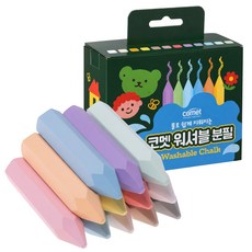 코멧 워셔블 분필 12색, 1세트, 240g