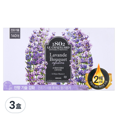 1802 LE CHATELARD 雙倍柔順香氛烘衣紙 薰衣草花束香 Set 140張, 3盒