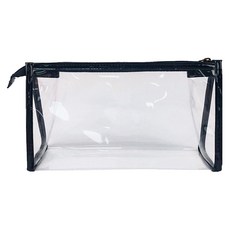 CT Company 透明防水筆袋, 黑色, 1個