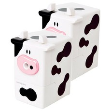 morning glory 削鉛筆機, 方形乳牛, 2個