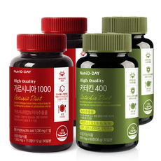 Nutri D-DAY 藤黃果萃取鮮活錠 1000mg 112顆入+兒茶素美體錠 400mg 60顆入, 2組