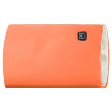 Mass 生活好物 石墨烯充電暖手寶 三檔控溫, 橘紅色, LFS4G203OR