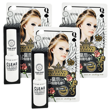 STAR KING 星之冠 皇后假睫毛膠, 白色, 3瓶