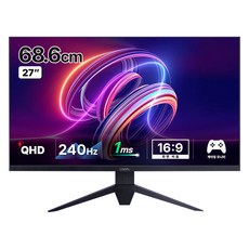 카멜 QHD 240Hz 게이밍 모니터, 68.6cm, CM2720GIQ