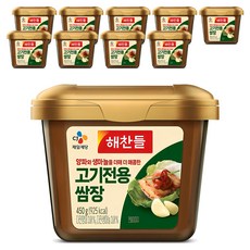 해찬들 고기전용 쌈장, 450g, 10개