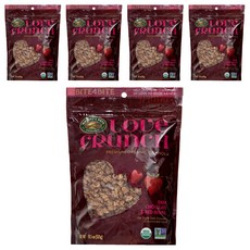 LOVe CRunCH 格蘭諾拉麥片 黑巧克力&覆盆子口味, 325g, 5包