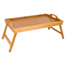 沐慕家居 床上折疊桌 原木, 1個