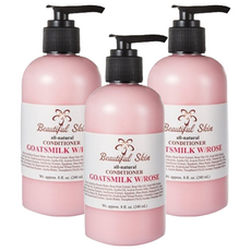 羊奶玫瑰護髮乳, 240ml, 3個