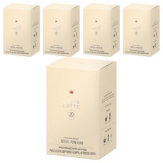할리스 카페 라떼, 15g, 20개입, 5개