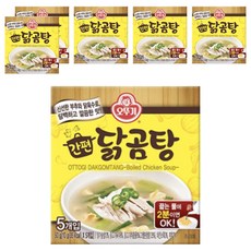 오뚜기 간편 닭곰탕, 50g, 6개