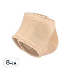 Maums 後腳跟乾裂 足部保濕矽膠墊 2入, 8套