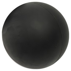筋膜放鬆按摩球 63mm 115g, 黑色, 1個