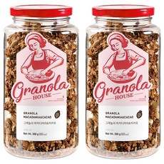 그래놀라하우스 그래놀라 마카다미아&카카오, 300g, 2개