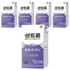 Centrum 善存 鈣&維他命D複方迷你錠, 120顆, 5罐