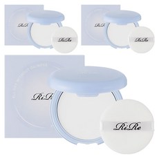 RiRe 定妝蜜粉餅 12g, 單色, 3盒