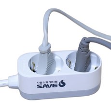 SaveS 延長線, 1個, 1.5m, 白色