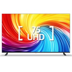 클라인즈 아인츠 4K UHD LED TV, 191cm(75인치), KEZ7502UH, 스탠드형, 방문설치