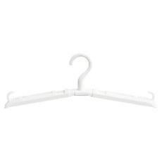 SP SAUCE 旅行專用折疊式大小可伸縮曬架 ABS材質 白色, 展開31~41 x 2.2 x 9cm 折疊15 x 2.5 x 4.5cm