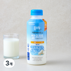 풀무원 식물성유산균 쌀요거트, 3개, 1개입, 500ml