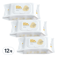 Dr.Puri 烘乾機織物柔軟劑片、小蒼蘭香味產品, 80入, 12個