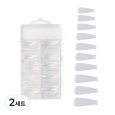 美甲延長甲片模型 10種 x 10p, 02, 2個