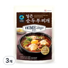 호밍스 얼큰 순두부찌개, 450g, 3개