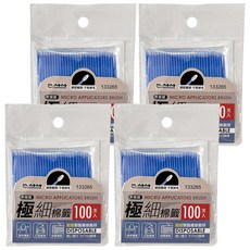 minono 米諾諾 極細綿籤/棉花棒, 100支, 4包