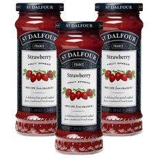 샹달프 딸기잼, 284g, 3개