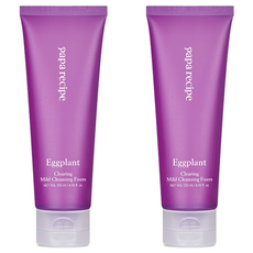 爸爸食譜茄子清潔溫和潔面泡沫, 2個, 120ml