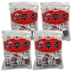 Bumafood 黑胡椒粉隨身包, 300g, 4袋