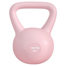 타미나스포츠 프리미엄 말랑말랑 소프트 케틀벨, 핑크, 8kg, 1개