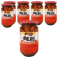 KIMLAN 金蘭 香菇麵筋 無防腐劑、無色素、無香精, 396g, 6罐