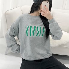 피어니스트 오버핏 박시 맨투맨 티셔츠