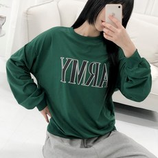 피어니스트 오버핏 박시 맨투맨 티셔츠