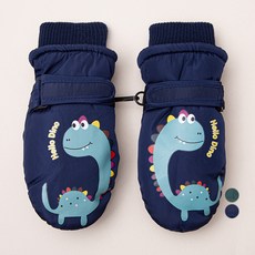 롤리트리 아동용 다이노 패딩 장갑
