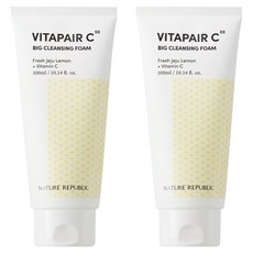 NATURE REPUBLIC 維他C大潔面乳, 300ml, 2個