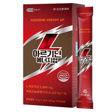 코오롱제약 뉴트라팜 아르기닌 에너지업, 1개, 15회분