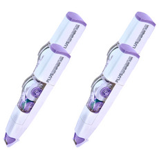 PLUS 普樂士 智慧型滾輪修正帶 WH-605, 5mmx6M, One-Touch換帶設計, 紫色, 4個