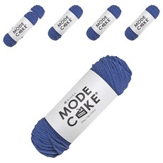 니뜨 모드케이크실 100g, 6개, 인디고블루