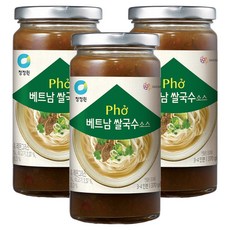 청정원 베트남 쌀국수 소스, 3개, 370g