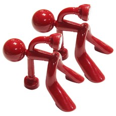 River Green 強力磁吸鑰匙掛架, 紅色, 2個