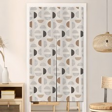 BonBon naturel 侘寂風日式長門簾, 150 x 85cm, 環繞