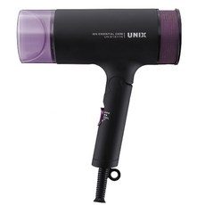 유닉스 바이메탈 1700W 접이식 헤어 드라이기 UN-B1611N, 바이올렛