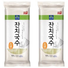 면사랑 잔치국수 소면, 900g, 2개