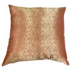 J&N 優雅亮麗抱枕 100% 聚酯纖維 外殼可拆洗, 金橘色